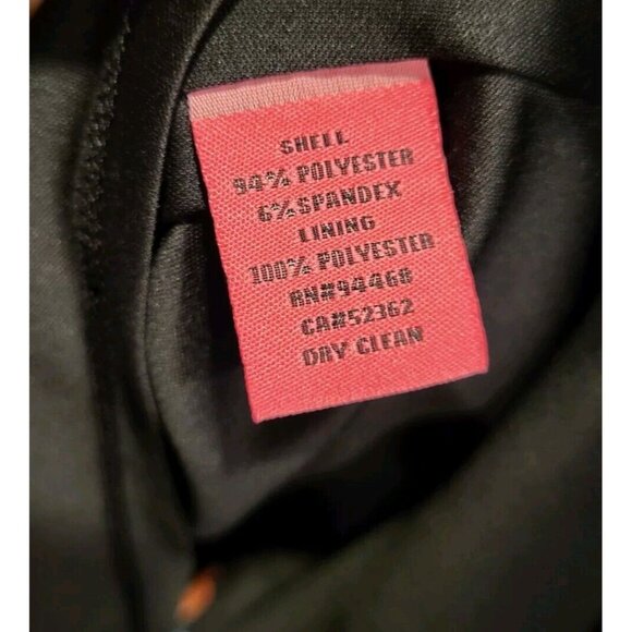 Betsey Johnson Multicolor Floral Cap Sleeve Midi Dress Scuba Lined Sz 6 - Picture 4 of 5